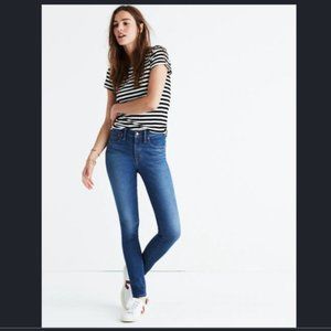 Madewell 9" High-Rise Skinny Jeans Patty Wash 24